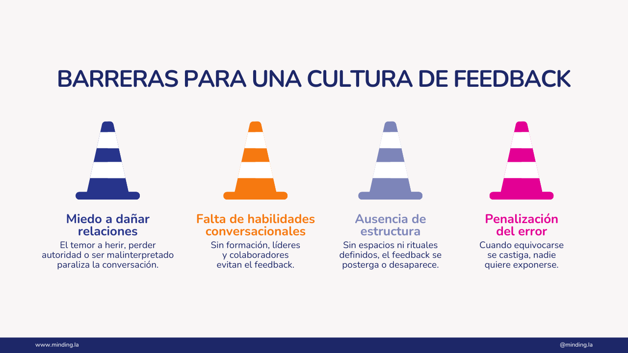 BARRERAS DE UNA CULTURA DE FEEDBACK